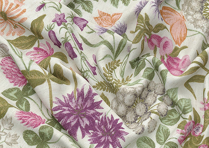 Field Flowers, Copper - Twist&Fit Roman Blind - Image 4